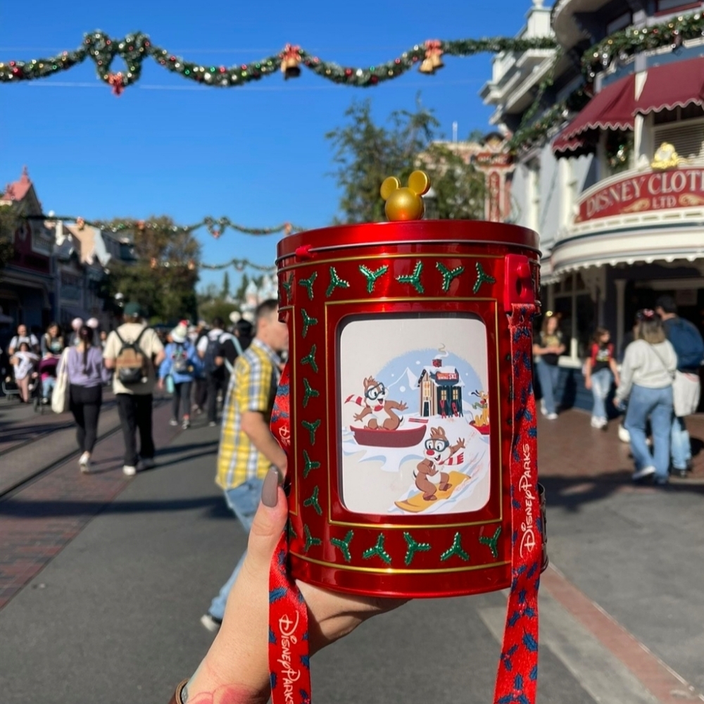 Disney Parks 2022 Holiday Popcorn Bucket
